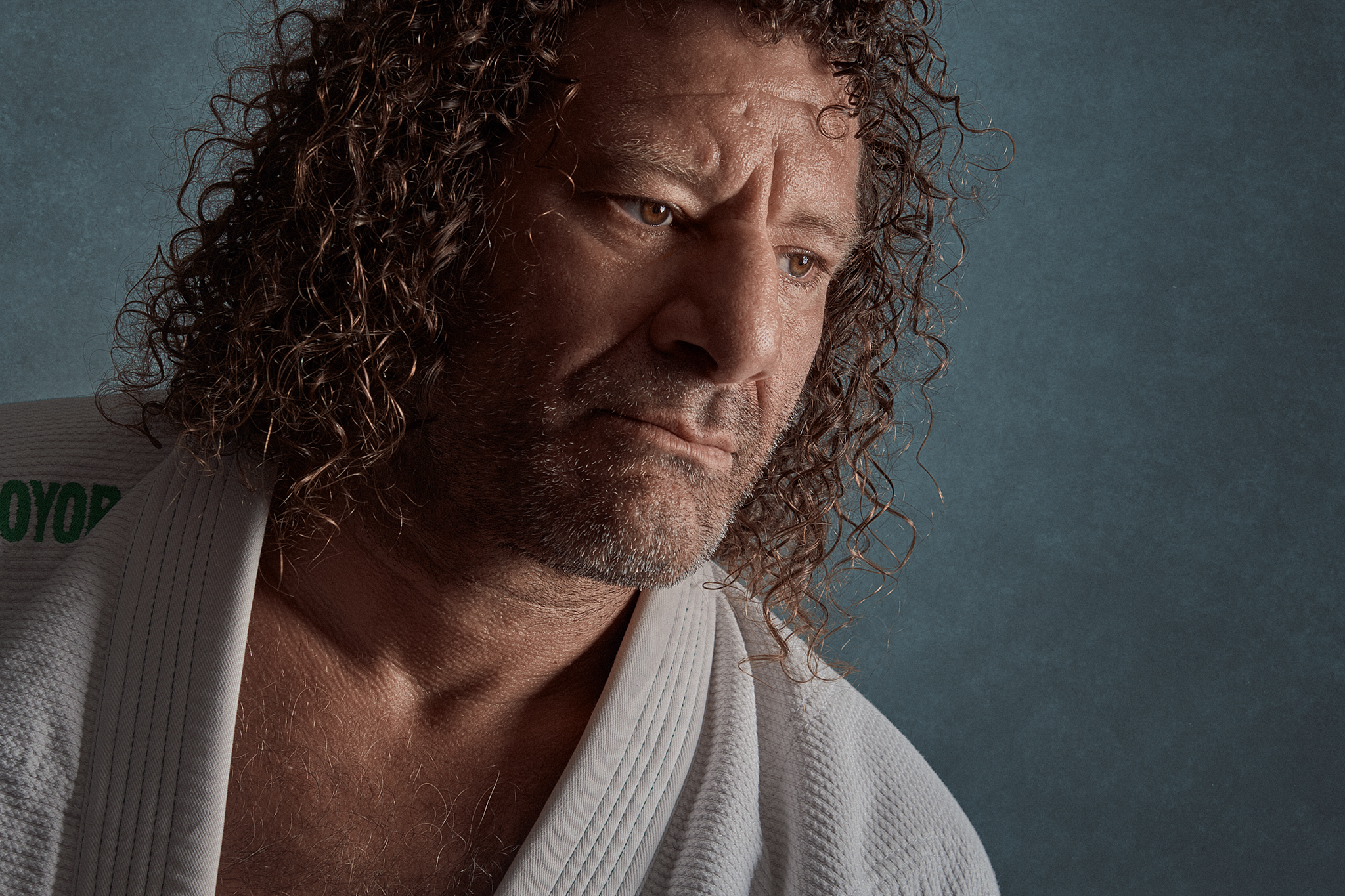 shadow side Rembrandt portrait of kurt osiander taken by Cowra NSW photographer Brent Young